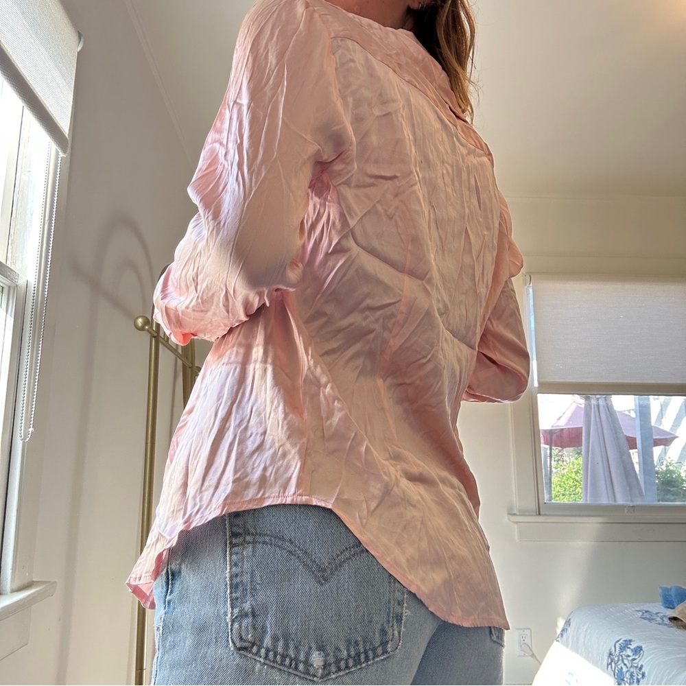 Silk Button Up - image 4